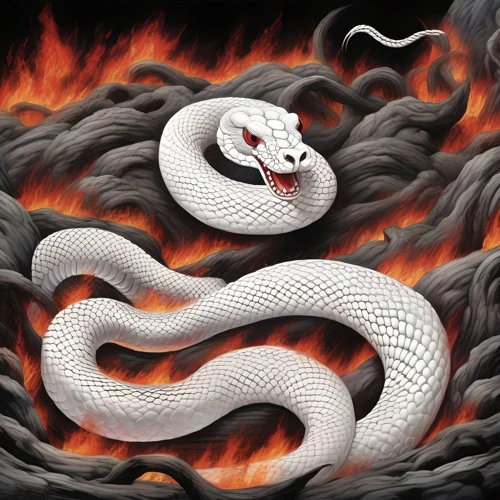 What Does A White Snake Symbolize?